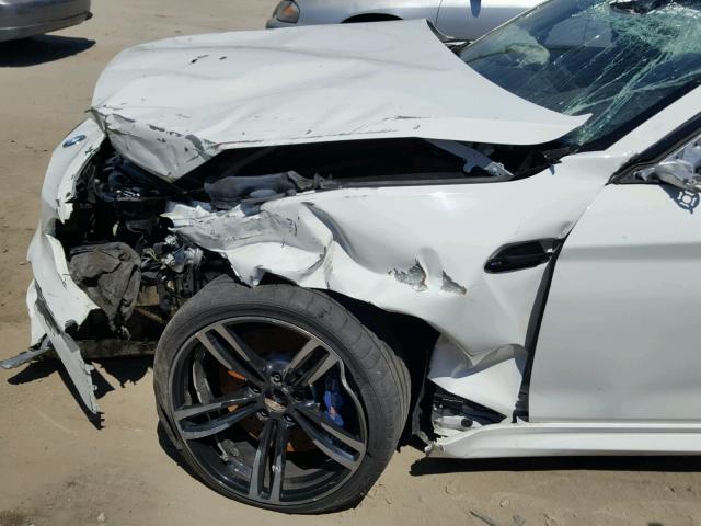 WBS1H9C31HV887798 - 2017 BMW M2 WHITE photo 9