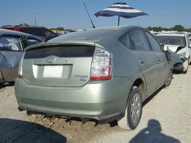 JTDKB20U693515727 - 2009 TOYOTA PRIUS GREEN photo 4