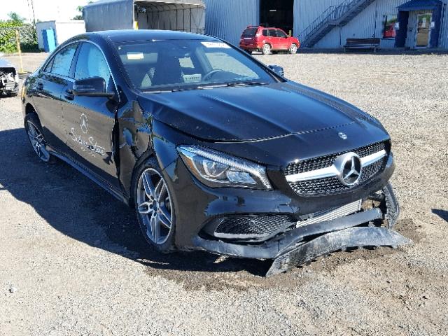 WDDSJ4GB6JN626926 - 2018 MERCEDES-BENZ CLA 250 4M BLACK photo 1