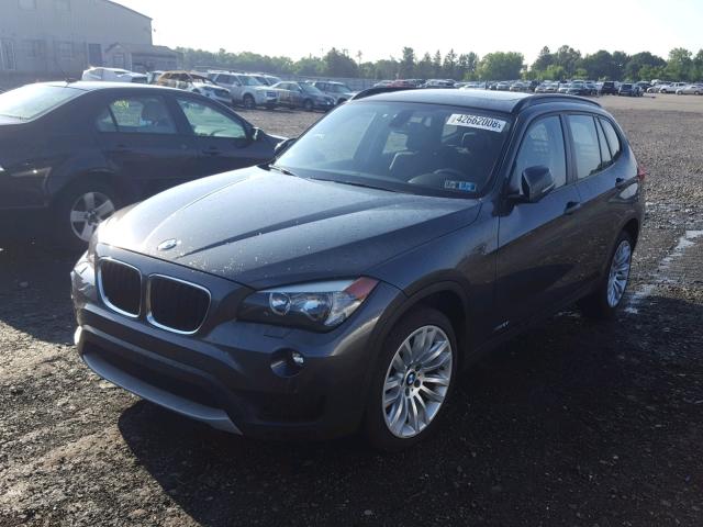 WBAVL1C53EVR92667 - 2014 BMW X1 XDRIVE2 BLACK photo 2