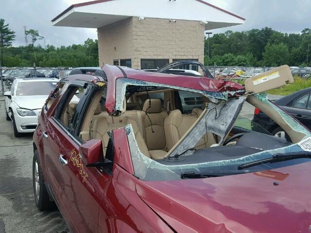 5GZER33777J141723 - 2007 SATURN OUTLOOK SP მუქწითელი ფოტო 10