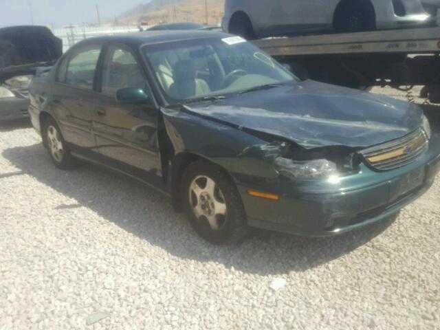 1G1NE52J52M660145 - 2002 CHEVROLET MALIBU LS მწვანე ფოტო 1
