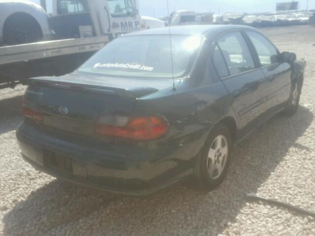 1G1NE52J52M660145 - 2002 CHEVROLET MALIBU LS მწვანე ფოტო 4
