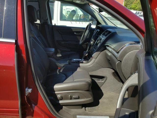 1GKKVRKD2FJ347951 - 2015 GMC ACADIA SLT წითელი ფოტო 5