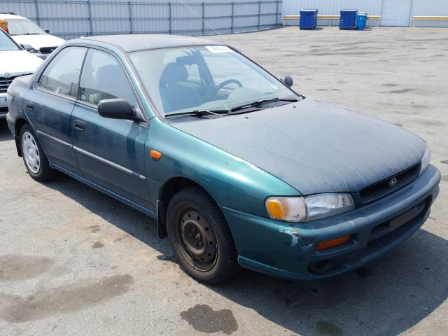 JF1GC4359WG500183 - 1998 SUBARU IMPREZA L GREEN photo 1