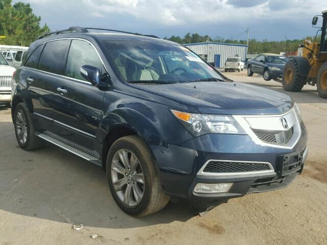 2HNYD2H60CH512296 - 2012 ACURA MDX ADVANC 蓝色 照片 1