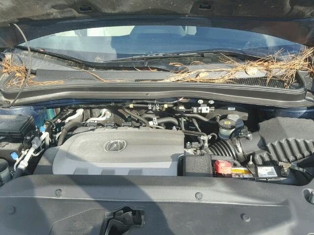 2HNYD2H60CH512296 - 2012 ACURA MDX ADVANC 蓝色 照片 7
