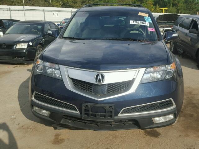 2HNYD2H60CH512296 - 2012 ACURA MDX ADVANC 蓝色 照片 9