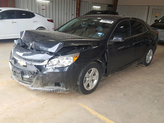 1G11C5SLXEF158097 - 2014 CHEVROLET MALIBU 1LT 黑色 照片 2