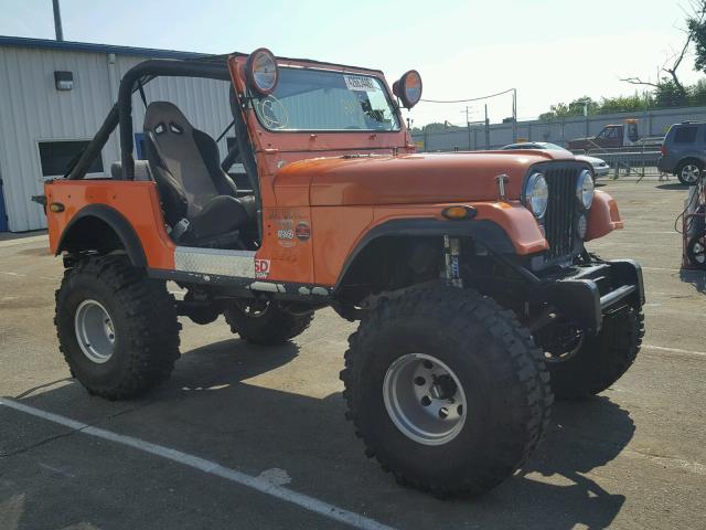 J9F93EH032227 - 1979 JEEP CJ7 ORANGE photo 10