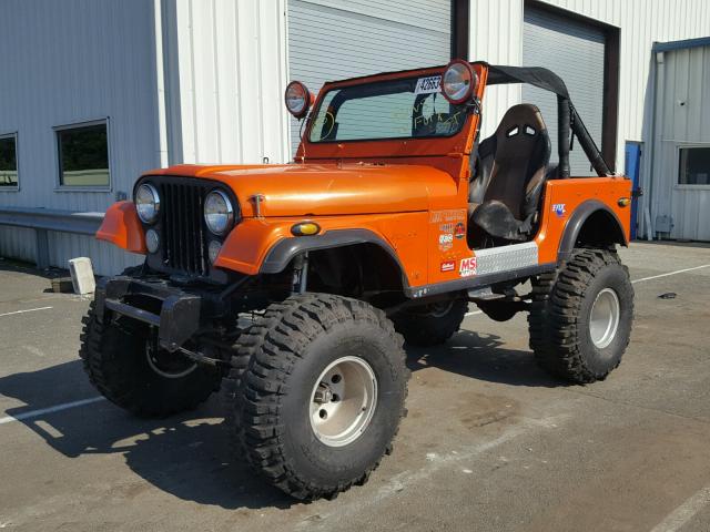 J9F93EH032227 - 1979 JEEP CJ7 ORANGE photo 2