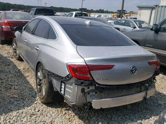 1G4ZP5SS1HU124244 - 2017 BUICK LACROSSE E SILVER photo 3