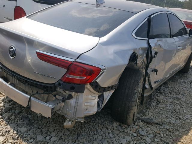 1G4ZP5SS1HU124244 - 2017 BUICK LACROSSE E SILVER photo 9