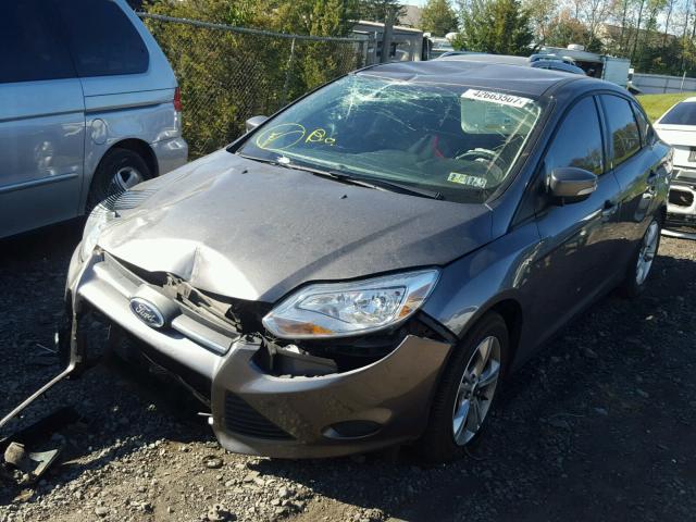 1FADP3F23DL206558 - 2013 FORD FOCUS SE GRAY photo 2