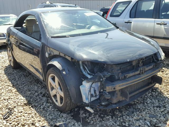 WVWCA71F97V037602 - 2007 VOLKSWAGEN EOS 2.0T S BLACK photo 1