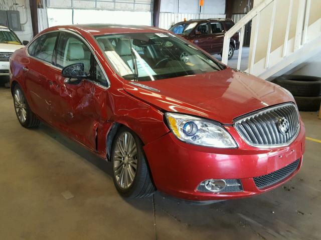 1G4PT5SV7E4216015 - 2014 BUICK VERANO PRE RED photo 1