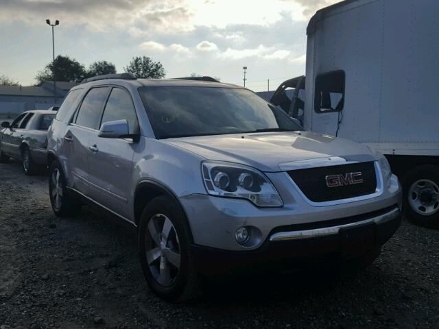 1GKLRMED3AJ238320 - 2010 GMC ACADIA SLT SILVER photo 1