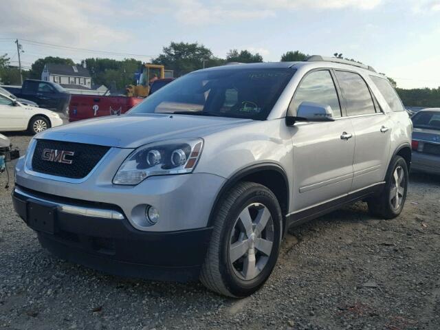 1GKLRMED3AJ238320 - 2010 GMC ACADIA SLT SILVER photo 2