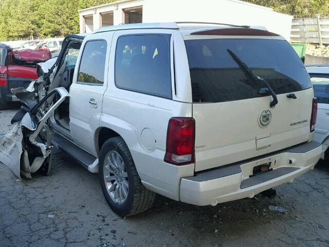 1GYEK63NX5R247680 - 2005 CADILLAC ESCALADE L WHITE photo 3