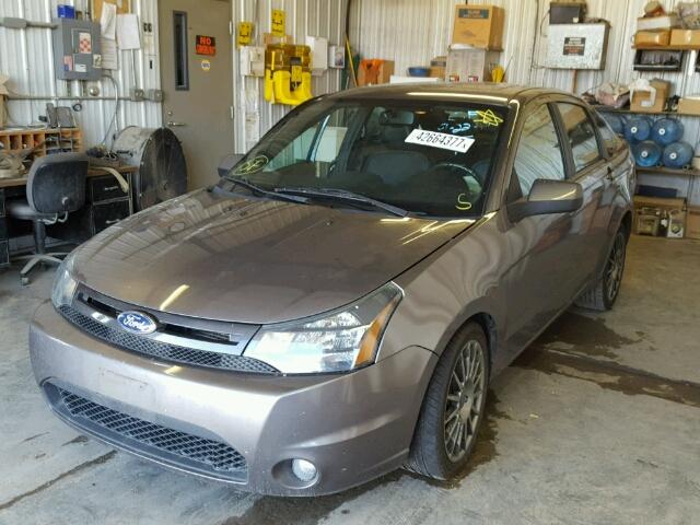 1FAHP3GN4BW136672 - 2011 FORD FOCUS CHARCOAL photo 2