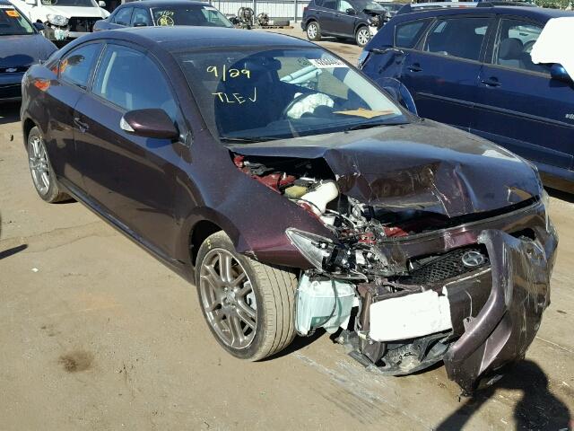 JTKDE3B71A0308187 - 2010 SCION TC PURPLE photo 1