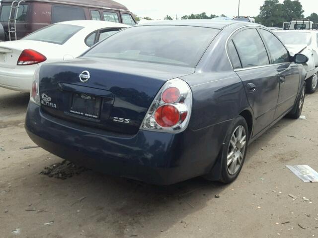 1N4AL11D16C112824 - 2006 NISSAN ALTIMA S BLUE photo 4