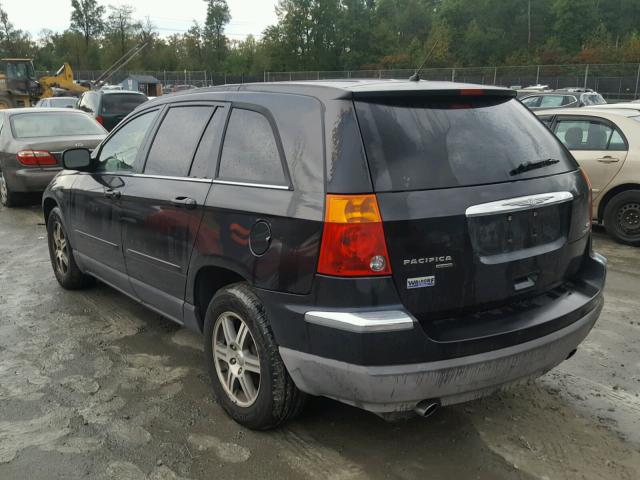 2A8GF68X87R108439 - 2007 CHRYSLER PACIFICA T BLACK photo 3