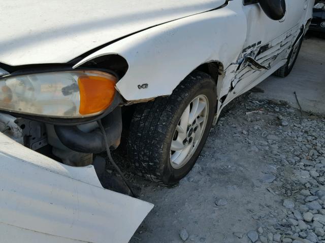 1G2NF52E12C103086 - 2002 PONTIAC GRAND AM S 白色 照片 9