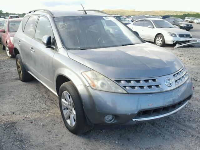 JN8AZ08W26W508600 - 2006 NISSAN MURANO GRAY photo 1