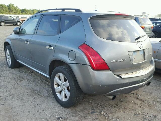 JN8AZ08W26W508600 - 2006 NISSAN MURANO GRAY photo 3