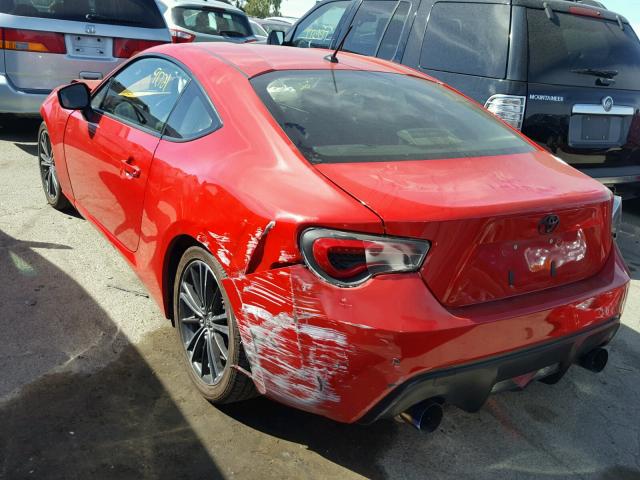 JF1ZNAA14D1711969 - 2013 SCION FRS RED photo 3