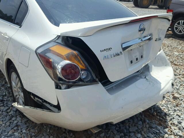 1N4AL2AP3CN567853 - 2012 NISSAN ALTIMA BAS WHITE photo 9