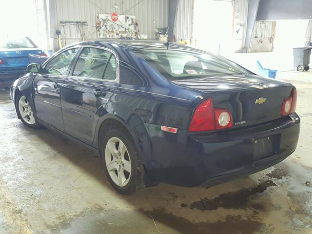 1G1ZB5E1XBF174568 - 2011 CHEVROLET MALIBU LS PURPLE photo 3