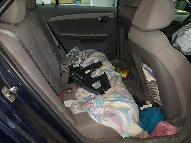 1G1ZB5E1XBF174568 - 2011 CHEVROLET MALIBU LS PURPLE photo 6