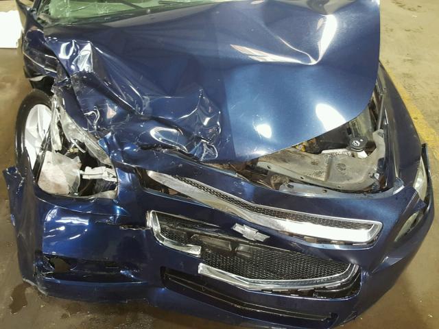 1G1ZB5E1XBF174568 - 2011 CHEVROLET MALIBU LS PURPLE photo 7