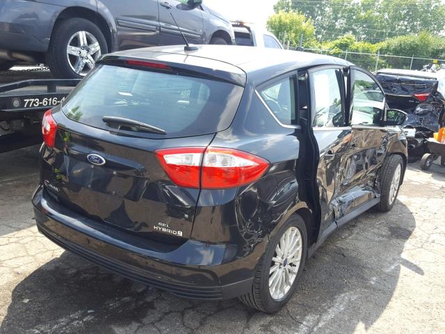 1FADP5BU1DL529395 - 2013 FORD C-MAX SEL BLACK photo 4