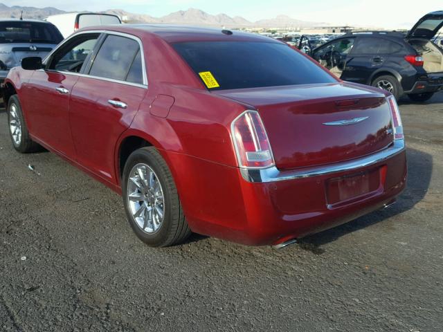 2C3CA6CT1BH537756 - 2011 CHRYSLER 300C MAROON photo 3