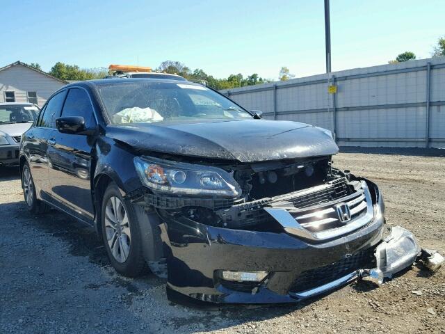 1HGCR2F39DA230511 - 2013 HONDA ACCORD LX BLACK photo 1