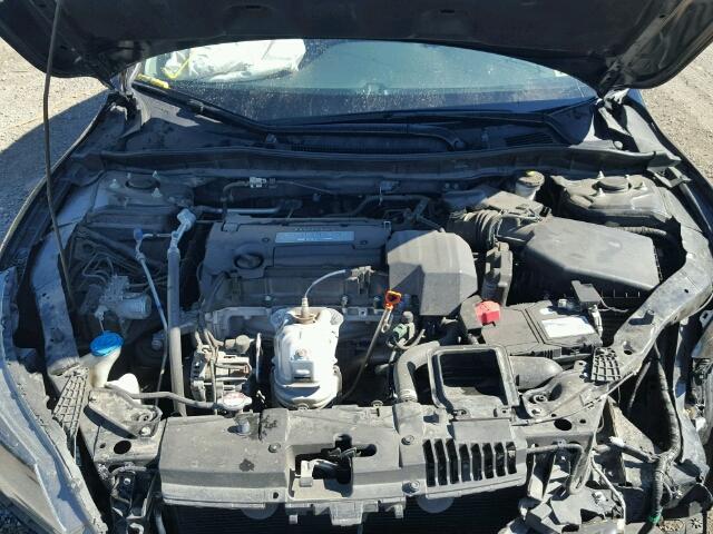 1HGCR2F39DA230511 - 2013 HONDA ACCORD LX BLACK photo 7