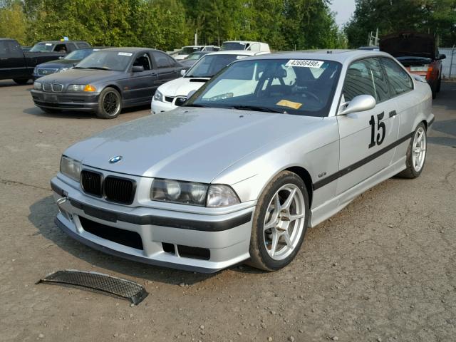 WBSBG9332XEY82003 - 1999 BMW M3 SILVER photo 2