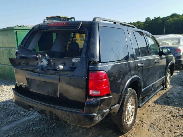 1FMZU63K63UB38534 - 2003 FORD EXPLORER X BLACK photo 4