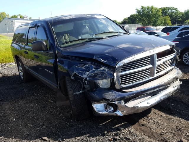 1D7HA18NX2S665409 - 2002 DODGE RAM 1500 BLUE photo 1