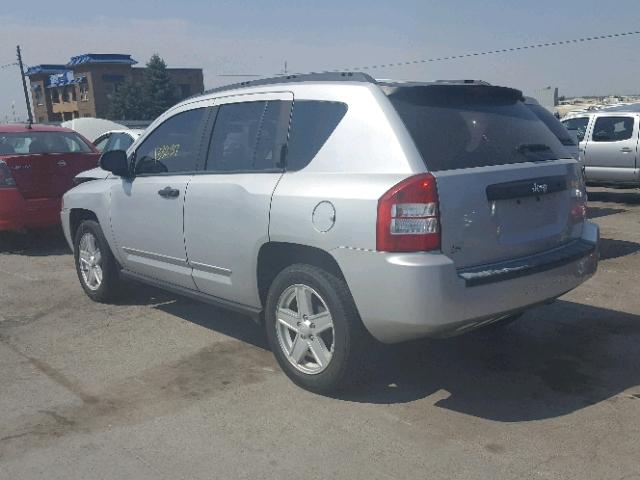 1J8FT470X8D773604 - 2008 JEEP COMPASS SP 银色 照片 3
