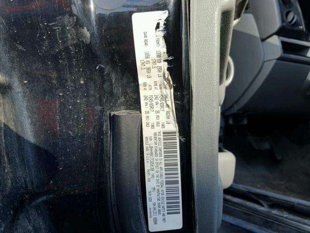 1J8HH48K17C650188 - 2007 JEEP COMMANDER BLACK photo 10