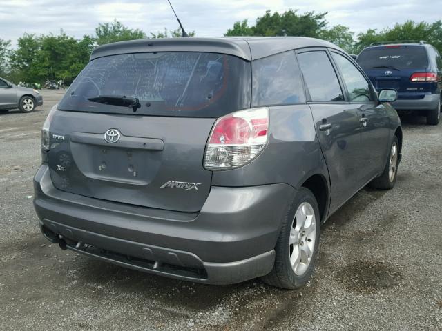 2T1KR32E47C628605 - 2007 TOYOTA COROLLA MA GRAY photo 4