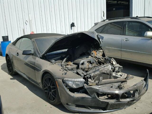 WBAEB53588CX63573 - 2008 BMW 650 I BLACK photo 1