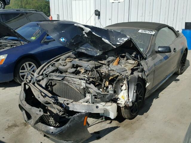 WBAEB53588CX63573 - 2008 BMW 650 I BLACK photo 2