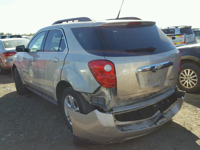 2GNALDEC2B1189349 - 2011 CHEVROLET EQUINOX GOLD photo 3