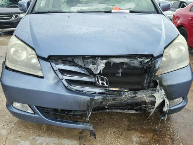 5FNRL38856B008938 - 2006 HONDA ODYSSEY TO BLUE photo 9