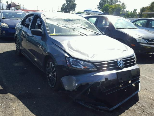 3VWD17AJ6FM346779 - 2015 VOLKSWAGEN JETTA SE SILVER photo 1